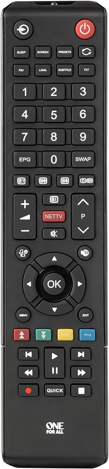 Mando a distancia para televisor One for All URC 1919 Toshiba